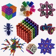 [HCM]Bi nam châm tròn -bucky ball 3mm 8 màu  (216 viên 8 màu) Bi nam châm tròn - bucky ball 3mm 8 mà