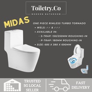 [FREE DELIVERY] 3033:MIDAS One Piece Water Closet/Toilet Bowl