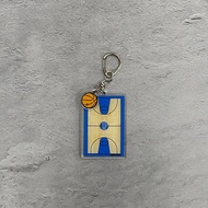 DLIVE | Basketball Court Key Ring