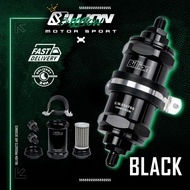 Fuel Filter Billion Stainless Steel AN6 100 Micron(BLACK)