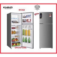 KHIND FRIDGE RF350 RF270 RF205 216L 269L 356L REFRIDGERATOR PETI AIS SEJUK 冰箱