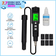 DO9100 Digital Dissolved Oxygen Meter Portable Waterproof ATC 0.0-300.0% Detector 0.0-40.0 Mg/L Wate
