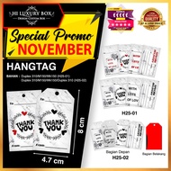 Hang TAG | CLOTHING Label | Clothes Hangtag | Duplex + Kraft | | 4.7x8 H25