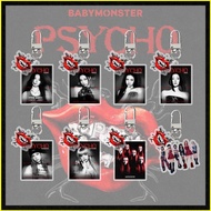 BABYMONSTER Acrylic Keychain New Album PSYCHO Pendant AHYEON Bags Accessories Stars Periphery