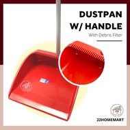 Heavy Duty Dustpan with Debris Filer with Handle Penyodok Sampah 垃圾斗 9021