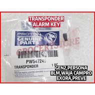 Alarm Key Transponder ORIGINAL Proton Gen2 Persona Waja Campro Exora Blm Preve Flx (PW547249) Remote