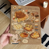 24 Hours iPad Case Afternoon Tea Gen12 Air8 bunny Gen8 gen11 With Pen Holder AIR6