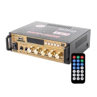 (siap kirim) amplifier bluetooth hifi 300 watt x2 remote control - 1