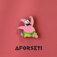 ENAMEL PIN NGYPATRICK CUTE BROOCH PIN / BROOCH / COUPLE PIN / AESTHETIC PIN / CUTE PIN / BUTTON PIN 