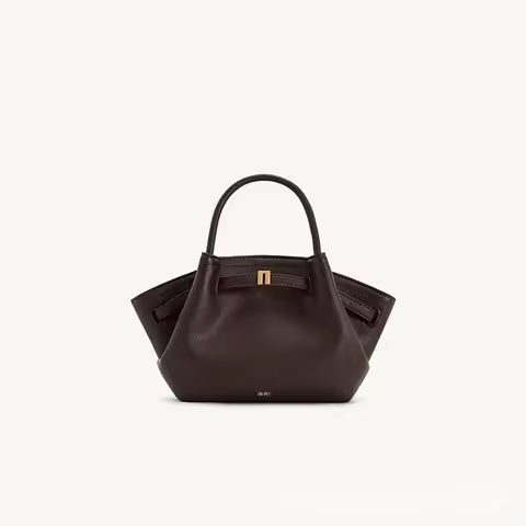 Small Size JW PEI Hana Genuine Leather Dumpling Shaped Handbag Women's Single Shoulder Crossbody Bag