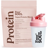 Free Soul Vegan Protein Blend and 400ml Protein Shaker Bundle