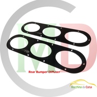 Toyota Vios 2002-2014 Rear Bumper Diffuser Speed Holes 2 pcs