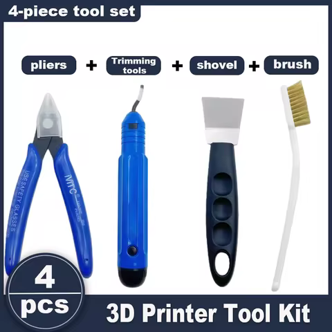 3D Printing Tools, Various Types of 3D Printer Tools, Scissors, Cleaning Needles, Tweezers, Pliers,