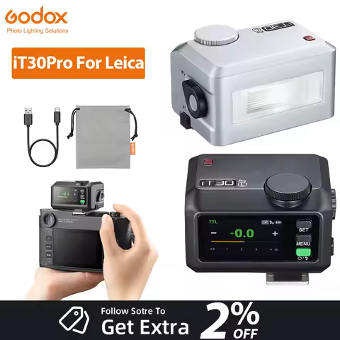 【NEW】Godox iT30Pro-L Wireless Camera Flash iT30Pro TTL HSS Pocket Flash Speedlite iT30Pro for Leica 