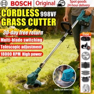 Bosch Mesin Rumput bateri Lawn mower mesin rumput 998VF Battery Multifunction Cordless fold Pemotong