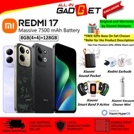 Redmi 17 4G (8GB*(4+4) + 128GB) Turbo Charging 45W | Original and Warranty by Xiaomi Malaysia