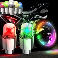 1Pc Colorful Flash for MTB Road Bike LED Bike Motorcycle Wheel Tire Lamp Car Wheel Spoke Light Valve Caps