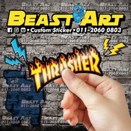 A1 THRASHER / STICKER BEAST ART