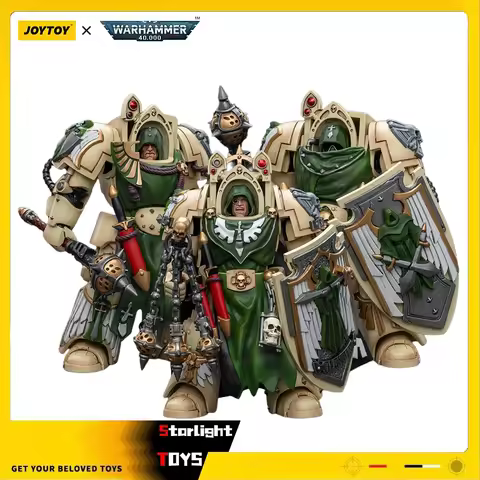 JOYTOYe Warhammer 40K Dark Angels Deathwing Knight Master Mace of Absolution 1 Mace of Absolution 2 