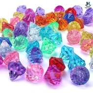 [GA] 1 Box Party Confetti Wedding Christmas Plastic For Kids Toy Crystal Gems Diamond Jewels Treasur
