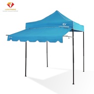 เต็นท์ ขาย ของ LUCKYFRIEND เต็นท์พับได้ รุ่น T1S ผ้าใบ 800D ขนาด 2x2 เมตร + กันสาดหน้า 2 เมตร กันแด