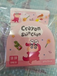 ‼️包平郵‼️全新 蠟筆小新 鱷魚餅款 膠紙