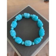 Amazonite pixiu crystal bracelet