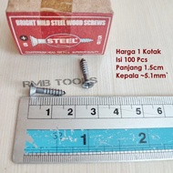 5/ Wood Screws 8 x 5 Length 1.5 cm / Wood Screw 5/ 8" x 5 Quality