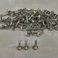 Split Nails / Rivet Nails for Attaching Helmet Straps