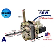 Table Fan Motor / Stand Fan  Motor Kipas Angin 55W/60W (Pure Copper)