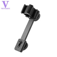 Triple Cold Shoe Mount Universal Extension Bracket Holder Adapter for LED Video Light DSLR Phone Gim