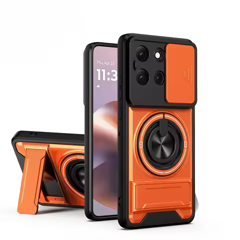 Magnetic Phone Case for Motorola Moto G35 G55 G86 G53 G34 G56 G84 G64 G45 5G G54 Slide Camera Protec