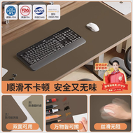 內地直送 - 液態硅滑鼠墊【朱古力棕 30cm寬x60cm長】辦公桌墊 電腦墊 餐桌墊 鍵盤墊 皮革墊 桌面墊 超大滑鼠墊 防水桌墊 滑鼠墊 大鍵盤墊 辦公桌墊 防污耐髒 親膚舒適 防燙防水桌墊