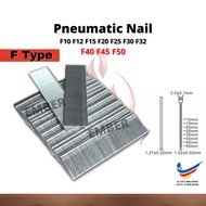 Premium F Type F10 F12 F15 F20 F25 F30 F32 F40 F45 F50 Air Nail Gun Refill Brad Nail Wood Isi Paku T