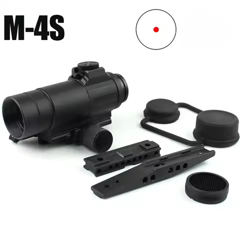 M4S 2MOA Red Dot Reflex with Standard Spacer and LRP Tactical Optics Rifle SCOPE Precision Shooting 