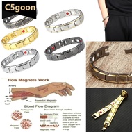 C5GOON Fashion Men Women Magnetic Bracelet Health Energy Therapy Arthritis Jewelry C8T2