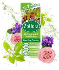 Zoflora Concentrated Antibacterial Disinfectant Country Garden 120ml