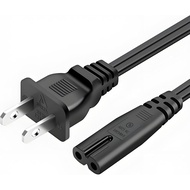 2 Prong AC Power Cord for JBL PartyBox 100 110 200 300 310 710 1000 Portable Speaker, JBL Soundbar P