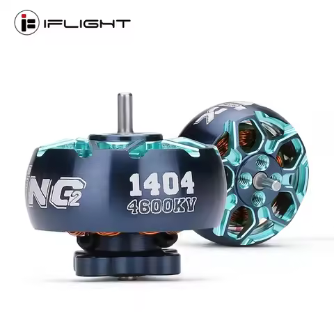 IFlight XING2 1404 3000KV/3800KV/4600KV 2-4S Toothpick Ultralight Build Unibell Motor Compatible 3-4