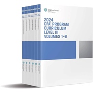 CFA 2024 Level 3 Volume 1-6 (CFA Program Curriculum Level III Box Set)