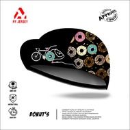 CYCLING CAP RUNNING BIKE CAP | CYCLING JERSEY | DONUT'S