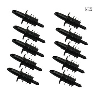 NEX 10 Pcs Liquor Bottle Pourers LeakProof Spout Pourer Stopper Dishwasher Safe