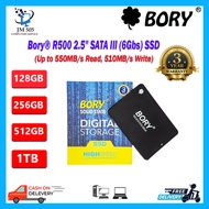 BRAND NEW ORGINAL Bory® R500 2.5" SATA III (6Gbs) SSD 128/256/512/1TB 3-Y WARRANTY