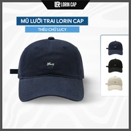 Basic Lucy Baseball CAP Easy to Coordinate Good Sun Shade Cotton Khaki Fabric Size 52-64cm LORIN CAP