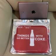 (全新)可樂Ipad套拉鍊袋Coca Cola Pouch bag平版電腦萬用袋