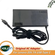 Genuine 20V 7A 140W Type-C AC Adapter Laptop Charger For Lenovo Slim Pro 7 14" 83AX0000US Power Supp