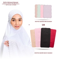 [Malaysia Day]  Siti Khadijah Telekung Signature Erishin in White + Kouyou Quilted Sejadah