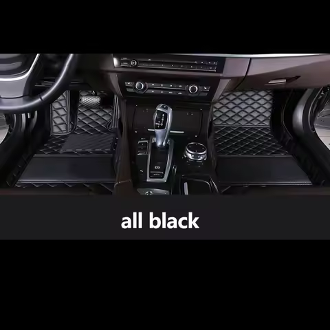 Custom L Car Floor Mats for Front row 2 seat good material A