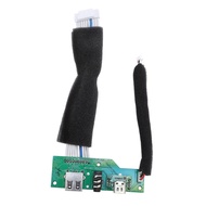 Myhome-sg Speaker Charging Port Board PCB Green USB 3.5mm Sound Jack TYEPE C Power Motherboard for C