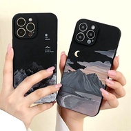 GM| Casing for Y55 Y73 Y75 Y77 Y100 V5 V5s V5 Lite V7 Plus V9 V11 V11i V15 V17 Pro V19 Neo V20 SE V21 V21E V23 V23E V25 V25E V27 V27E V29 Lite V29E V30 Z1 Pro Soft Silicone Mountain Moon Cloud Phone Case